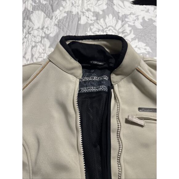 fieldsheer motorcycle jacket woman Size Sm And A Pair Of Riding Gloves - Picture 7 of 16